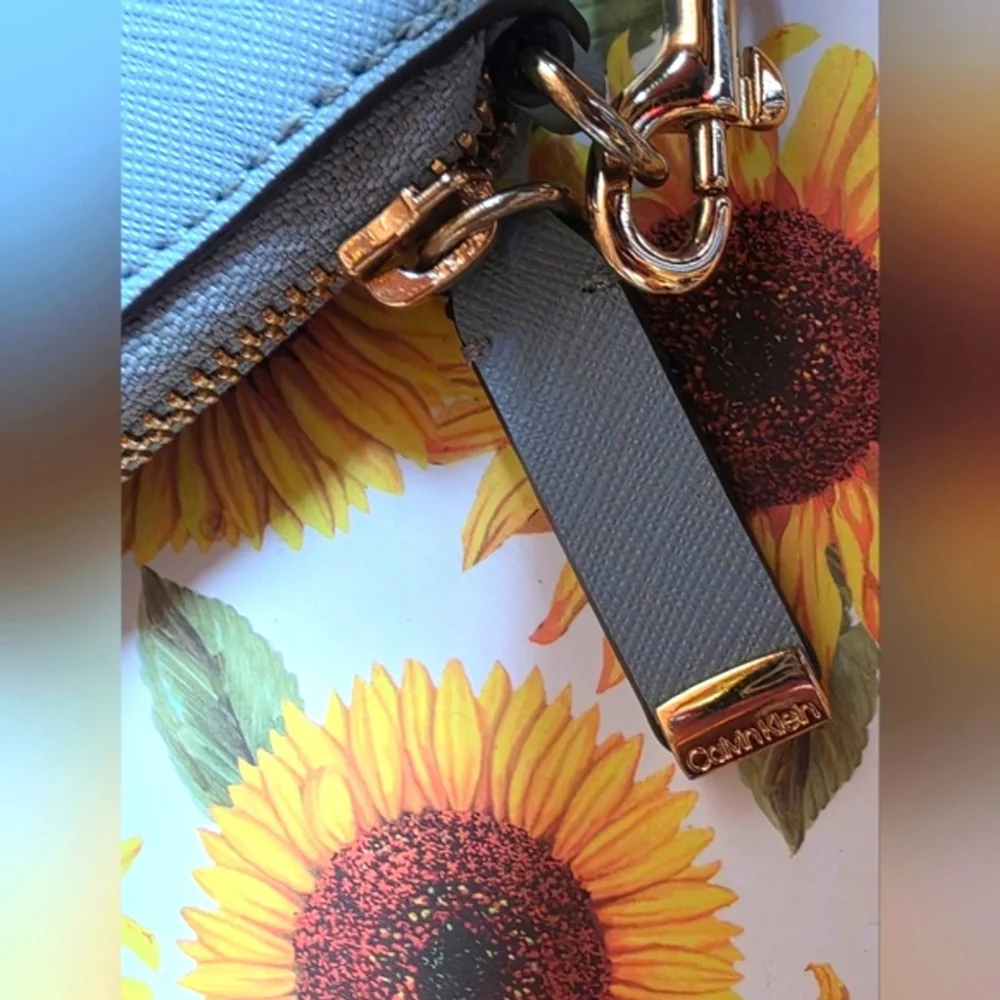 Calvin Klein Light Blue Wristlet